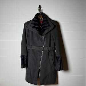 Celsius Premium Coat with Faux Fur Trim XL